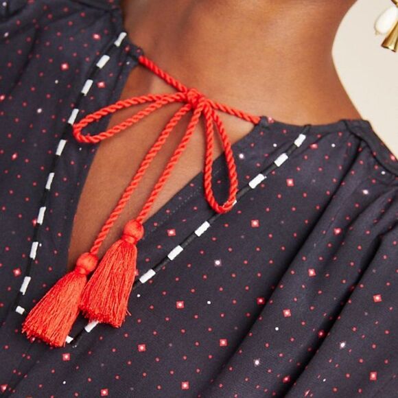 Anthropologie Dolan Embroidered Midi Dress (NWT) - Picture 2 of 5